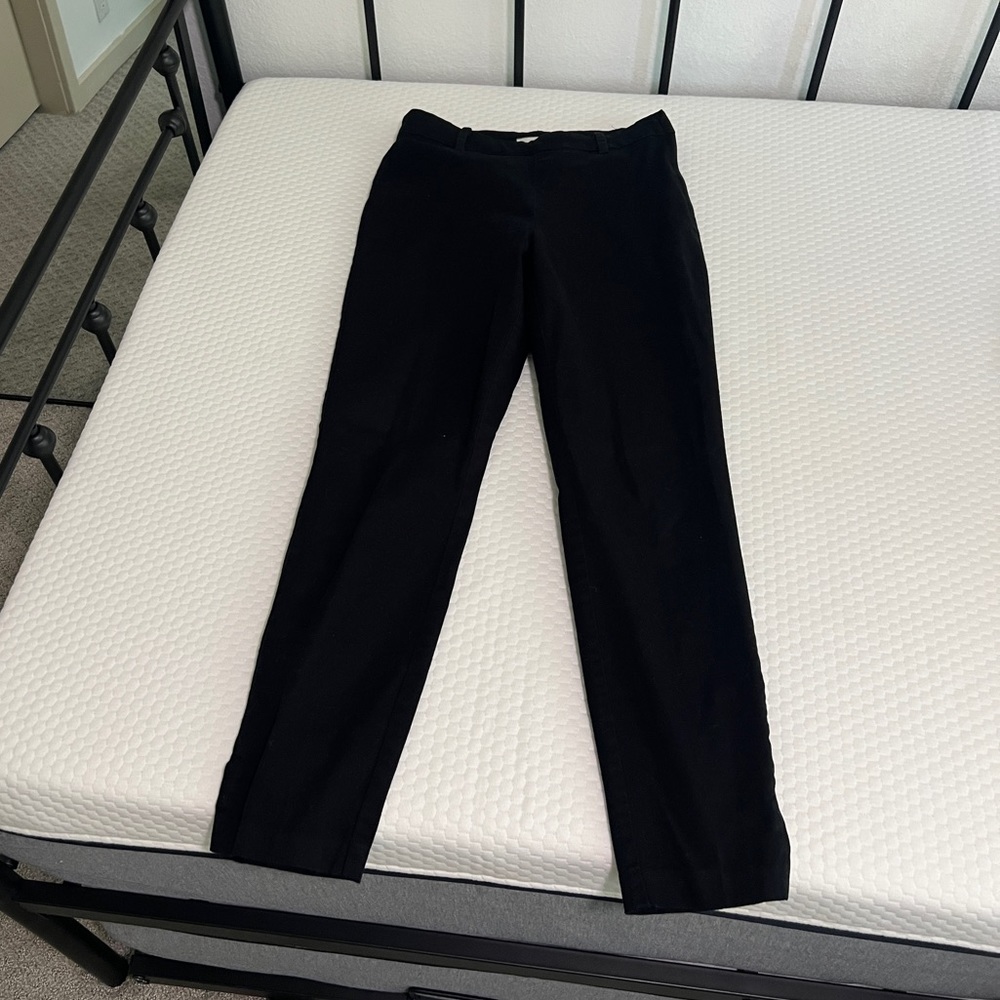 h&m black business pants